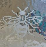 Etched Manchester Bee